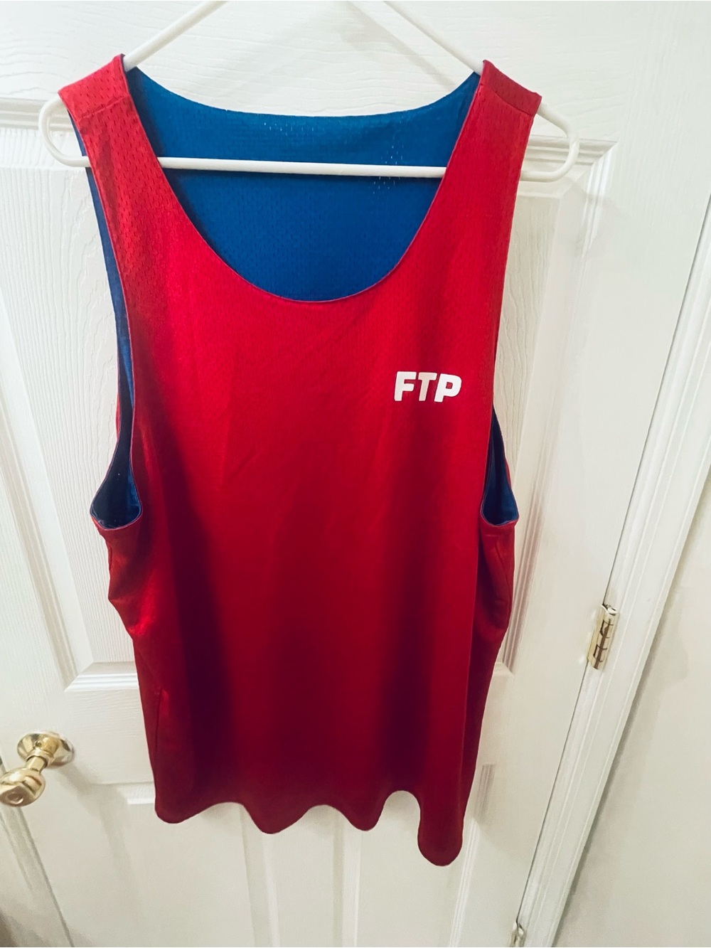 2 ITEM BUNDLE - FTP Tank Top Shorts - Reversible XL - Basketball Jersey shorts